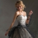 Evening dresses with a corset