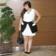 Fashionable dresses for obese women of small and short stature.