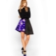Asymmetrical skirt - a touch of originality in the image