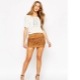 Fringed skirts - create a tempting look