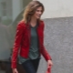 Red leather jacket