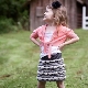 Crochet knit skirts for girls