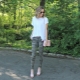 Camouflage women's pants