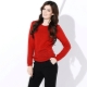 Women's vis-a-vis sweater