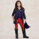Quilted coat for girls