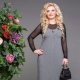 Knitted sundresses of the big sizes for full women