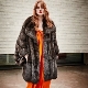Fur coat from sable