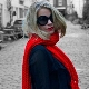 Red scarf