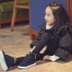Children's winter sneakers for girls