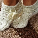 Knitted slippers