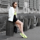 Light green sneakers
