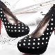 Polka dot shoes