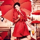Red umbrella