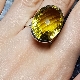 Ring with Citrine