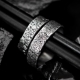 Silver wedding rings