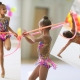 Tailoring of bathing suits for rhythmic gymnastics