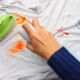 How to wash stains from clothes?
