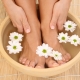 How to prepare a foot bath with hydrogen peroxide?