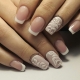 White french with a pattern on the nails: original ideas and relevance