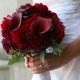 Burgundy bouquet for the bride: features of the choice of colors and design ideas