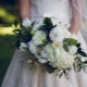 Bridal bouquet of chrysanthemums: a choice of colors and nuances of design