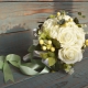 Bridal bouquet made from artificial flowers: the pros and cons of the composition, options for its creation