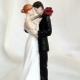 Wedding cake figurines - original and individual cake decorations for honeymooners