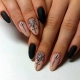 Ideas and design options openwork manicure