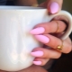 Pink Matte Manicure Design Ideas