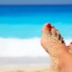 How to make a pedicure for a holiday at sea?