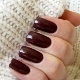 Brown manicure: design specifics and design tips