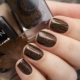 Coffee-colored manicure: trends and tips