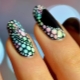 Manicure with circles: design ideas and decoration examples