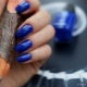 Blue manicure: design ideas and fashion trends