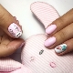 Fashion trends and design ideas for a manicure with a bunny