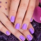 Gentle-lilac manicure: interesting ideas and design options