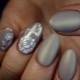 Novelties and ideas for manicure design in shades of gray