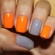 Orange manicure: stylish ideas and techniques