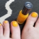 Orange pedicure: tips on choosing and creating a design