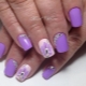 Lilac manicure: bright ideas and delicate design