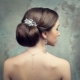 Wedding hairstyles: beautiful high styling with veil, tiara and crown
