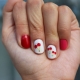 Stylish design options cherry manicure