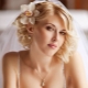 Variants of beautiful wedding hairstyles on the square