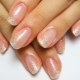 Options for fashion design transparent manicure