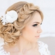 Wedding hairstyles with braids for hair of different lengths