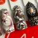 Monograms on nails: types of patterns and step-by-step technology of their application