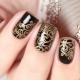 Golden manicure: fashion ideas and color matching tips