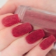 Velvet manicure: ways to create and design options