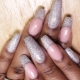 French manicure with sparkles: ideas of stylish design and examples