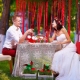 Ideas for decoration and holding a wedding in nature